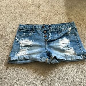 Button Fly shorts